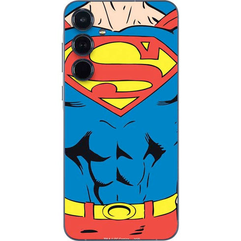 DC Comics Superman Vintage Chest Galaxy A35 5G Skin